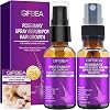 GIFBEA Rosemary Oil Serum for Hair Growth W/Rosemary Water & Rice Water Spray Hair Growth,Biotin Castor Oil Argan Oil Caffeine Keratin Reduce Hair Loss,Hair Thickening Products Treatment for Women Men