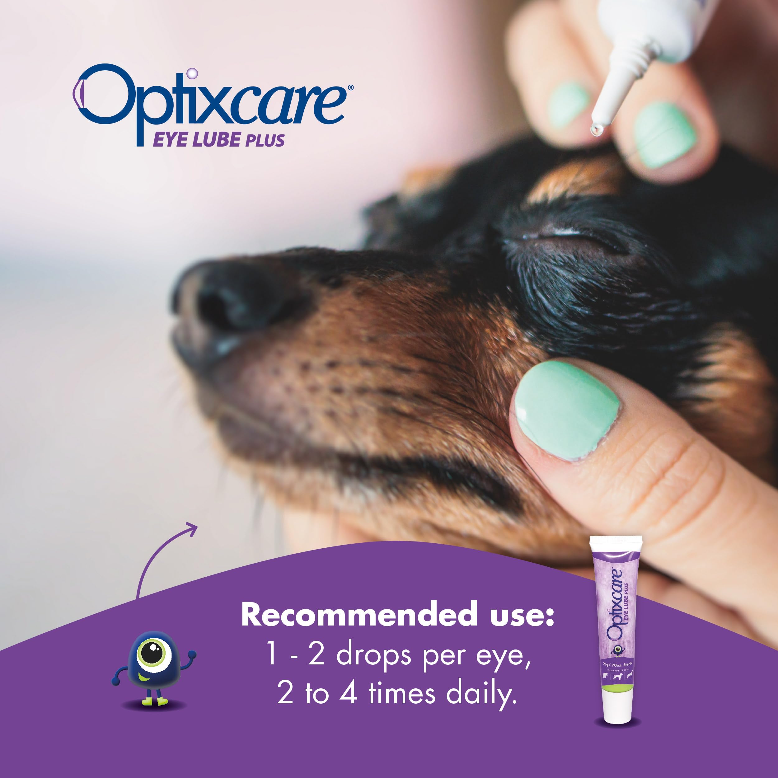 Optixcare Eye Lube Plus with Hyaluron - 20g for Dogs Cats Horses — Amazon image 4