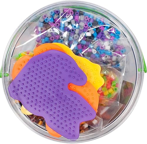 Vista 54 de Perler Pet Parade Deluxe Fuse Bead Kit de actividades para manualidades, 5020 piezas Surtido