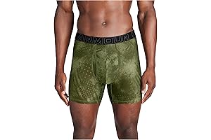 Under Armour Men's Tech 6-Inch Boxerjocks