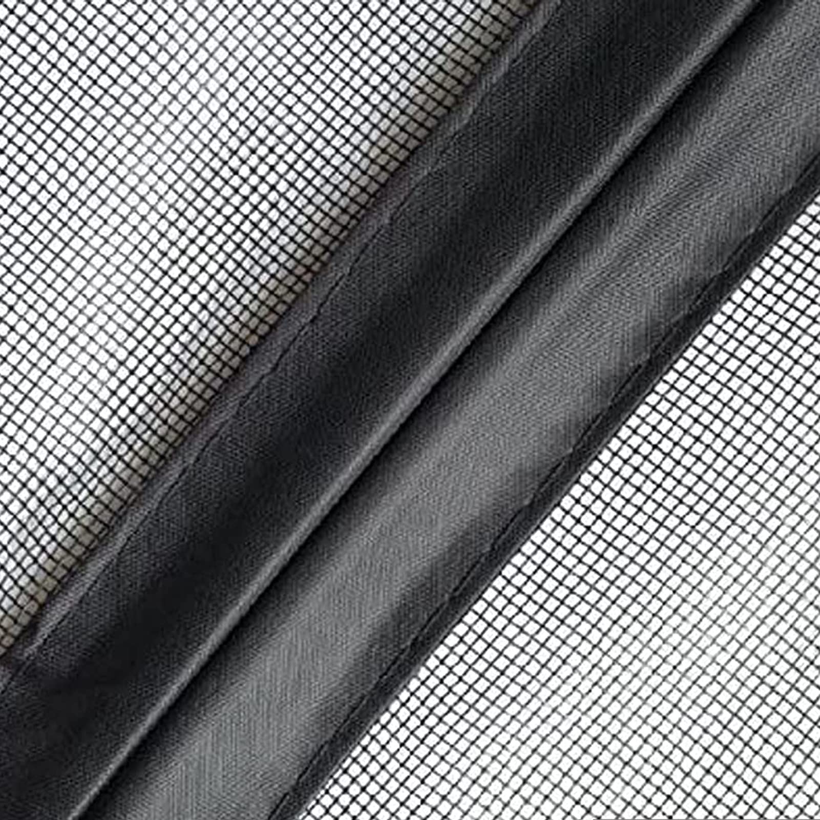 Mosquitera magnética Manos Libres de 75×94 Pulgadas, mosquitera Francesa Resistente con imanes, Buena transmisión de luz, Malla Protectora súper silenciosa para Dormitorio y Patio.