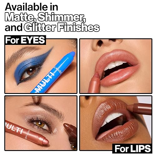 Vista 43 de wet n wild Color Icon MultiStick - Sombra de ojos en crema, maquillaje multifuncional, café oscuro (Cheat Day)