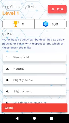 King Chemistry Trivia