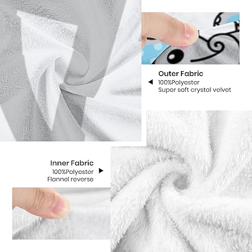 Miniatura 24 de Manta de bebé personalizada para niños y niñas, mantas de bebé unisex personalizadas con nombre e imagen, regalos para recién nacido, nueva mamá