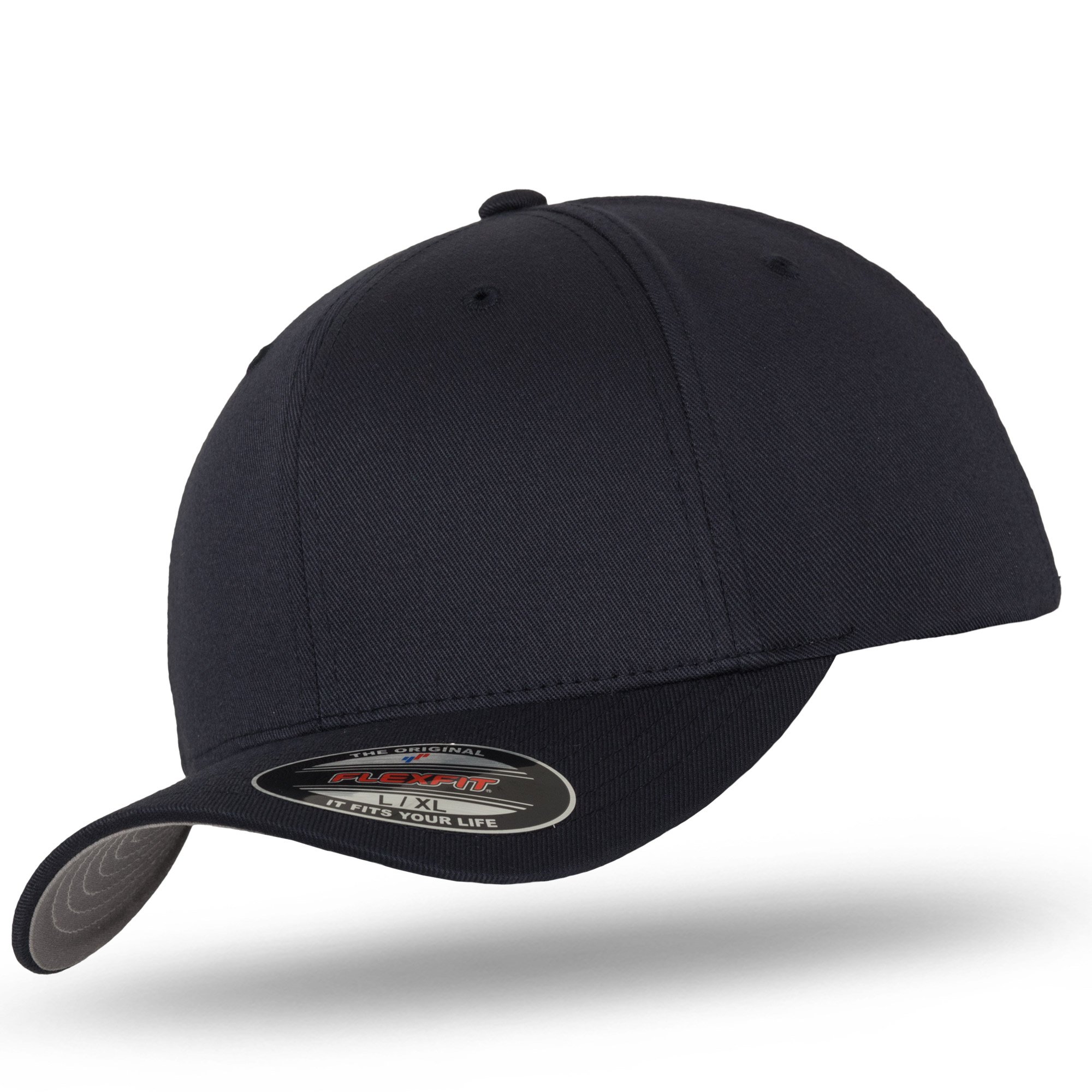 Flexfit Basecap Baseball Cap Kappe im Bundle mit UD Skull Bandana in vielen Farben