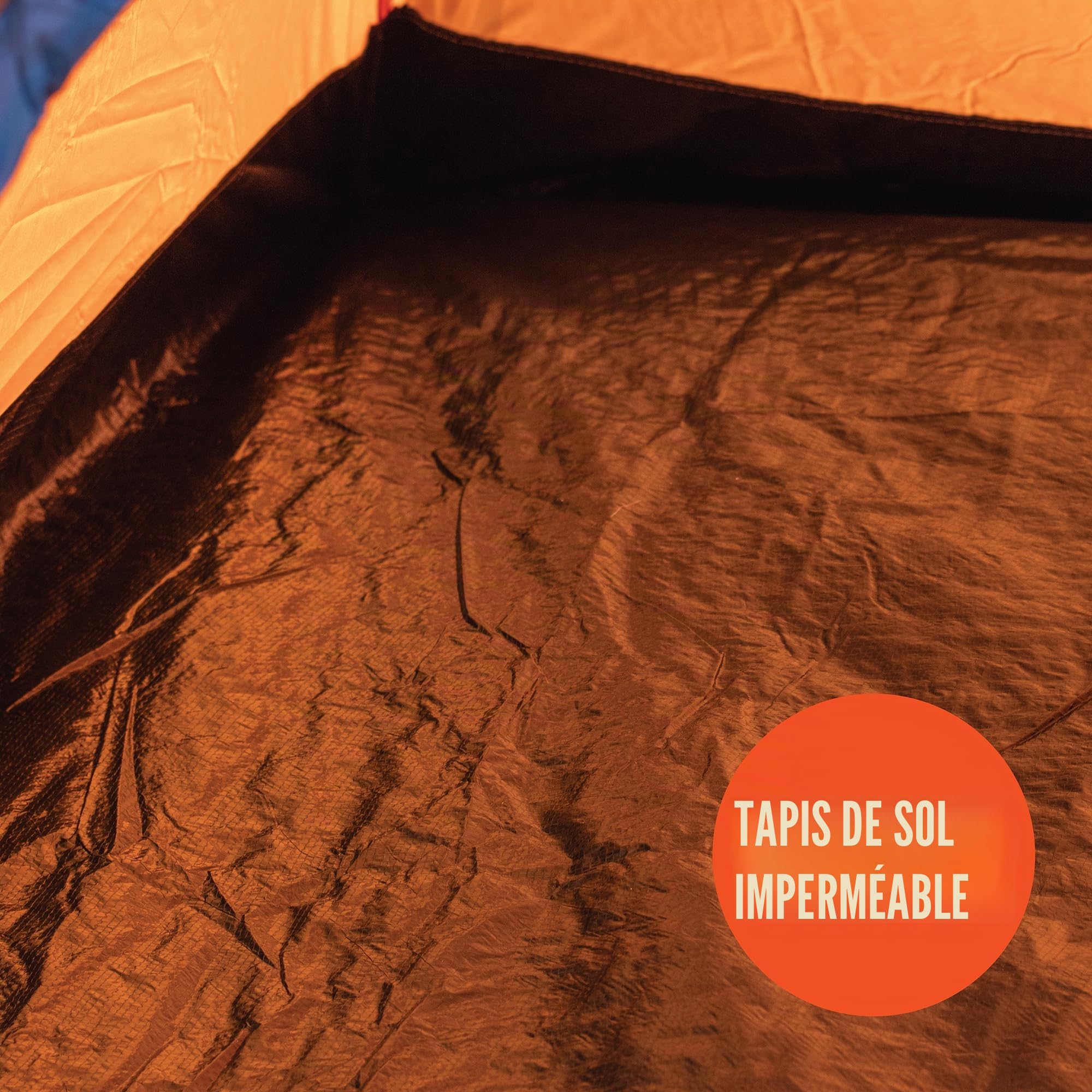 Milestone Camping Tente dôme 1 Personne résistante à l'eau