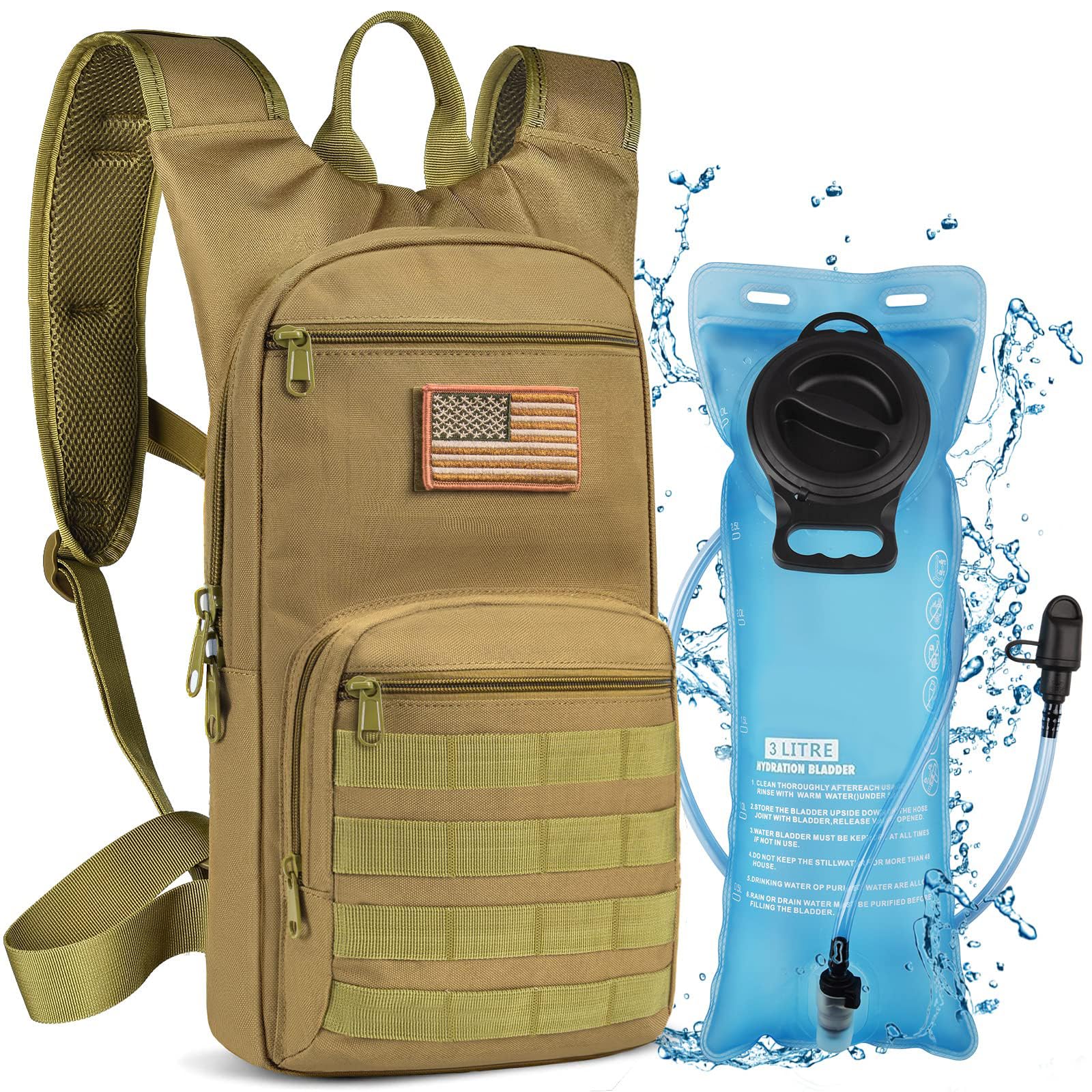 NOOLA 3L Tactical Hydration Pack