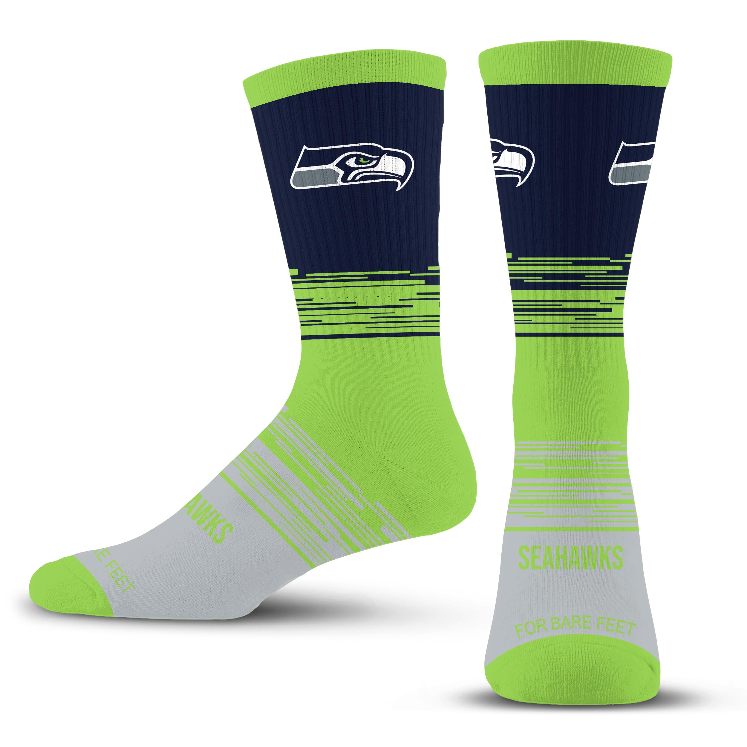 For Bare Feet Men's Elevate Crew Sock