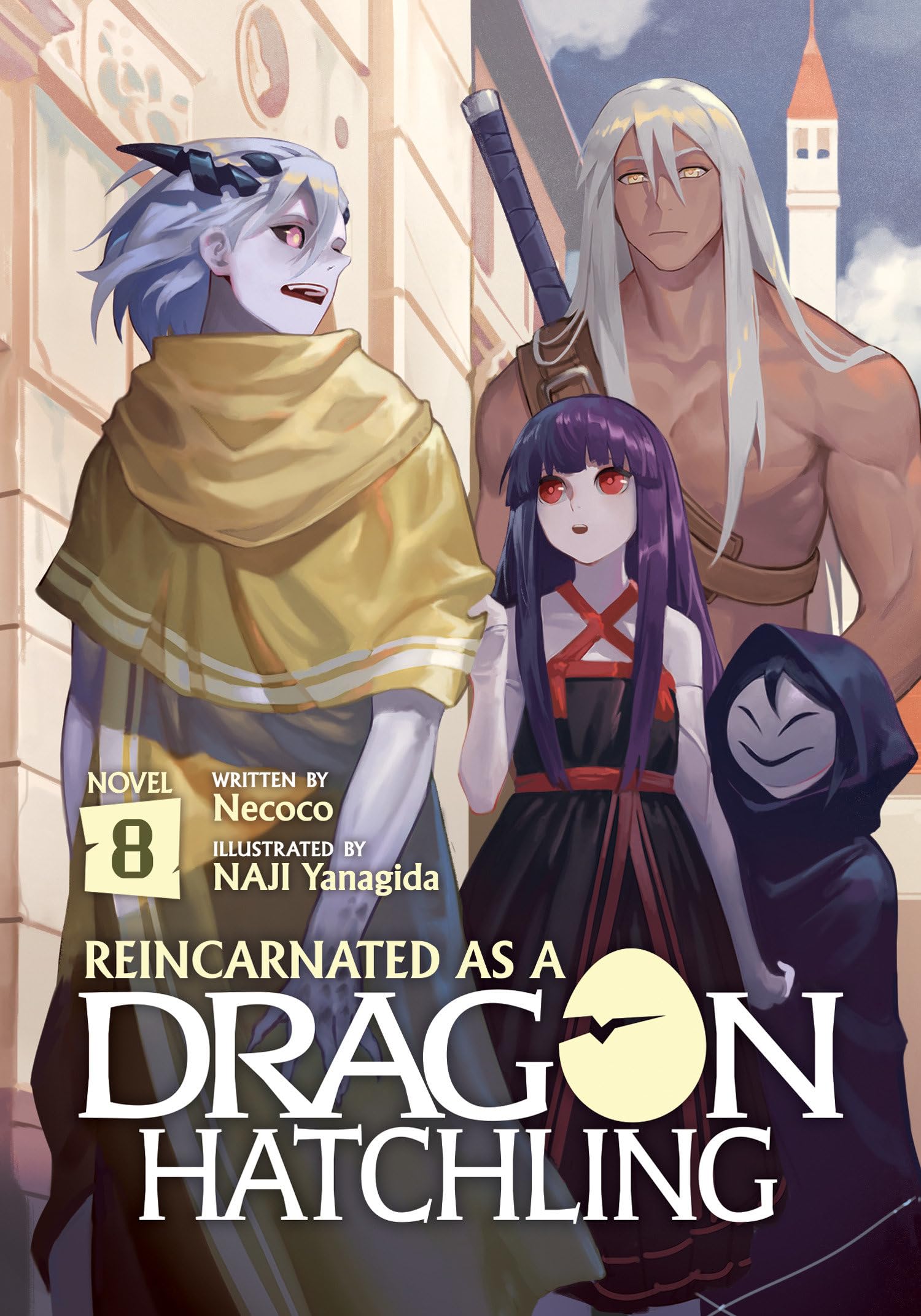 Reincarnated as a Dragon Hatchling Light Novel Vol. 8 by Necoco PAPERBACK