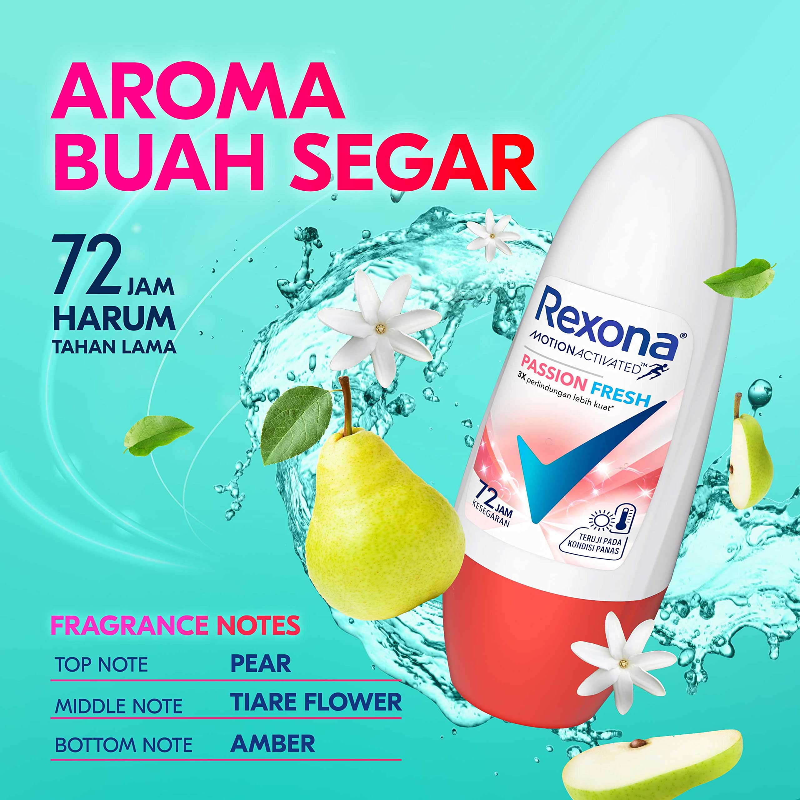Amazon.co.jp: Rexona レクソナ 女性用 制汗 デオドラント ロールオン