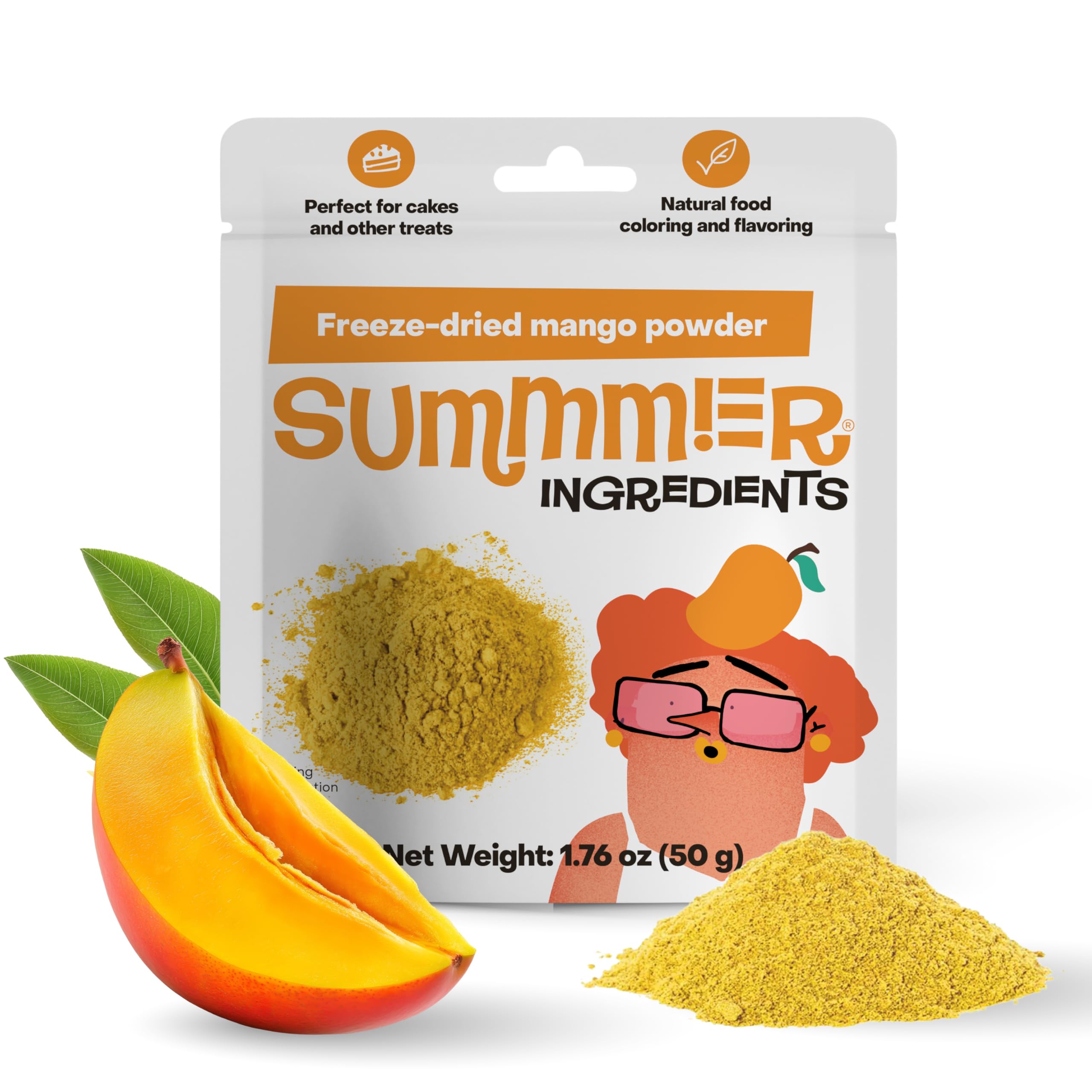 SUMMMER Freeze Dried Mango Powder - dried fruits and vegetables | Mubboo
