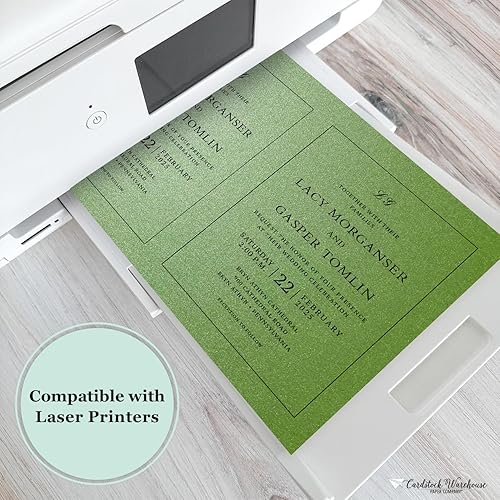 Miniatura 6 de Cardstock Warehouse Stardream Amethyst Purple - 8.5 x 11 pulgadas - 105 libras  10.02 ozm de papel de cartulina metálica - 25 hojas