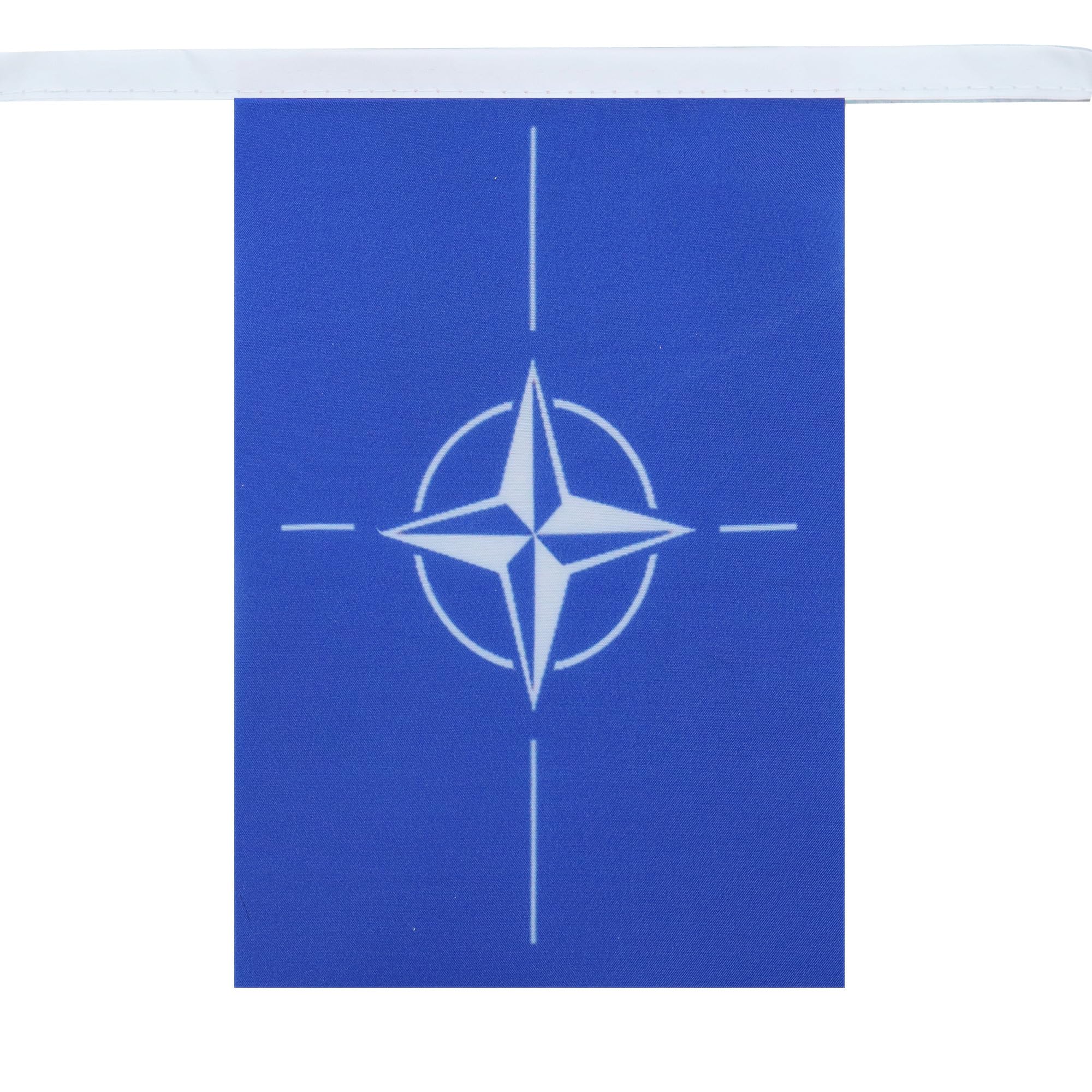 AZ FLAG NATO Bunting 20 ft 20 flags Light Polyester