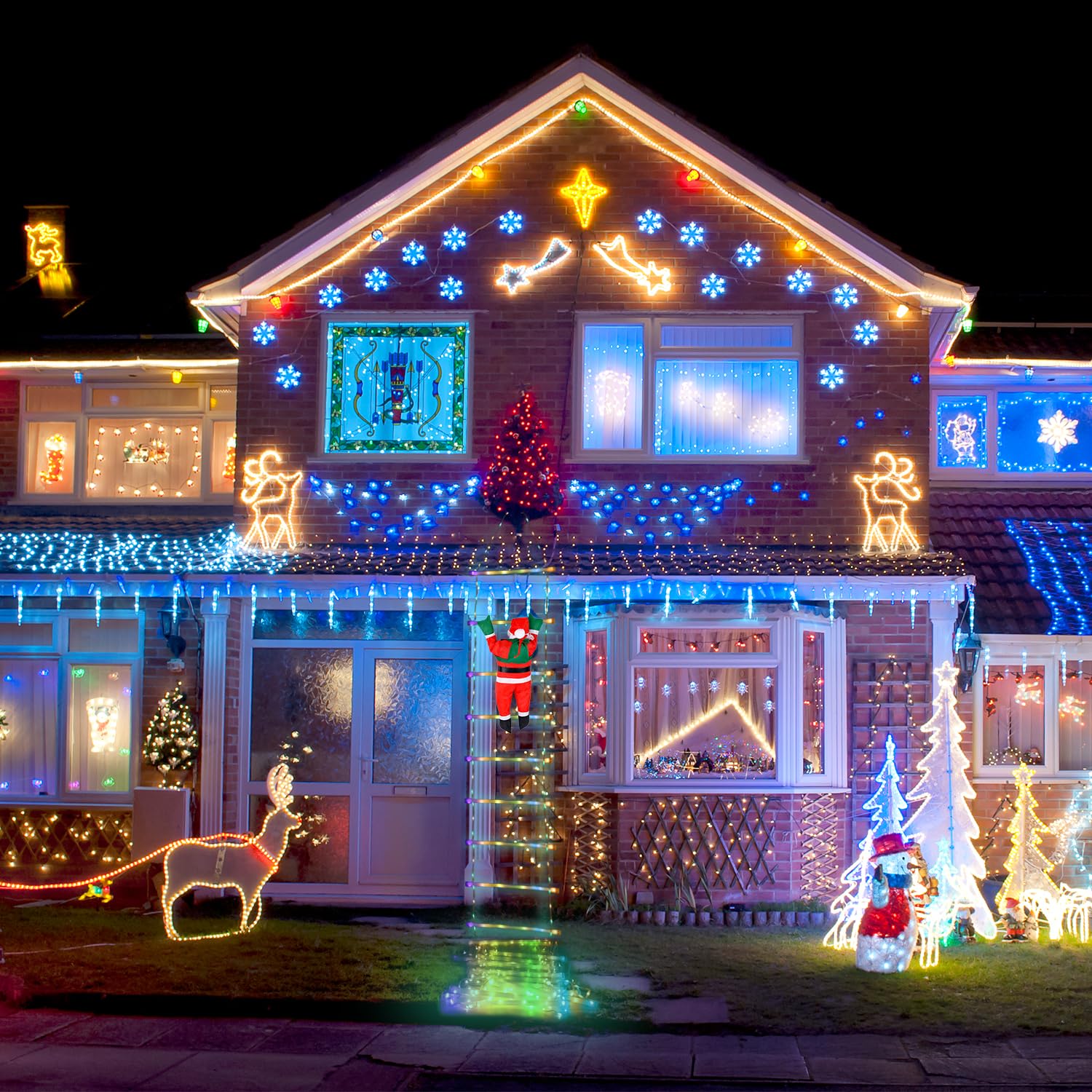 Kerstman (4 meter) | Ome Piet verhuur