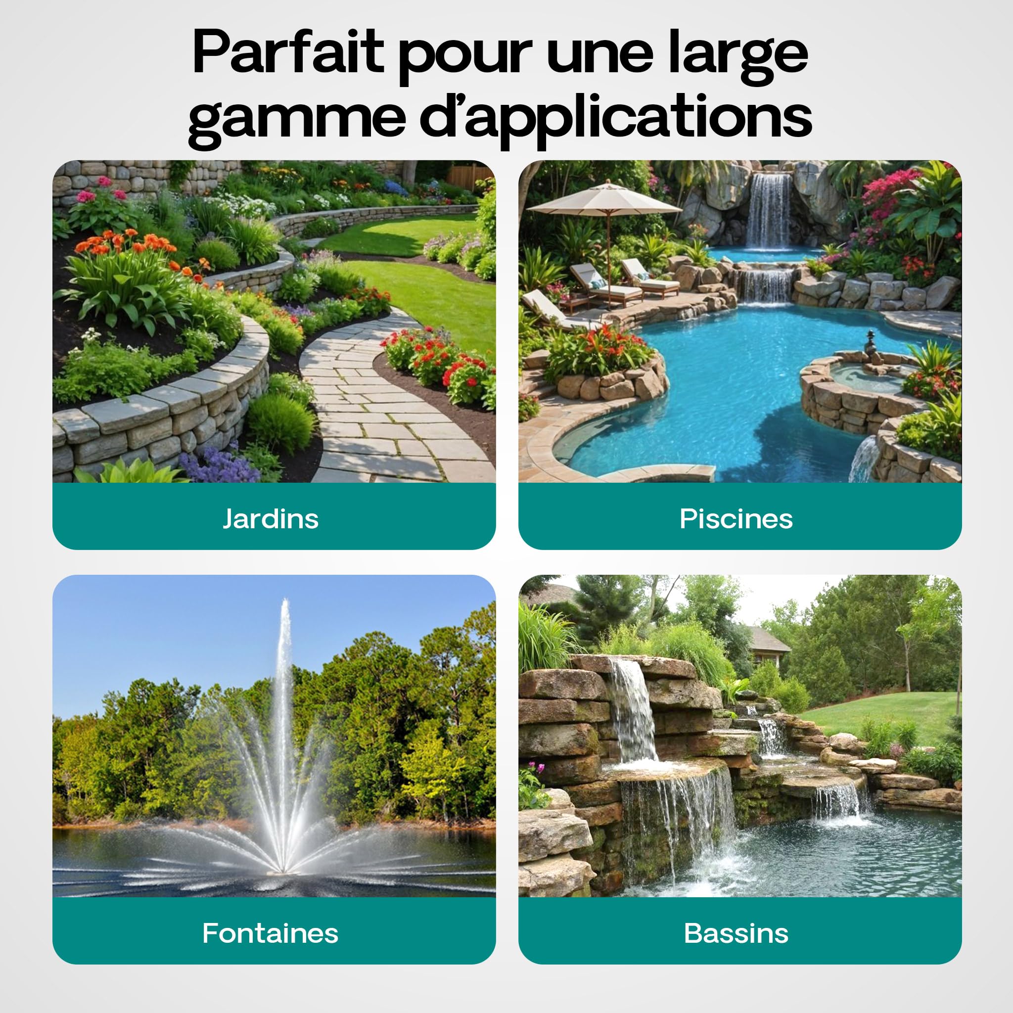 Wiltec Tuyau d'aspiration vert – 10 m/Ø 32 mm (1 1/4") / 330 g/m – avec Spirale de renforcement – Tube à pression souple en PVC – pour Arrosage Irrigation Jardinage Évacuation Refoulement