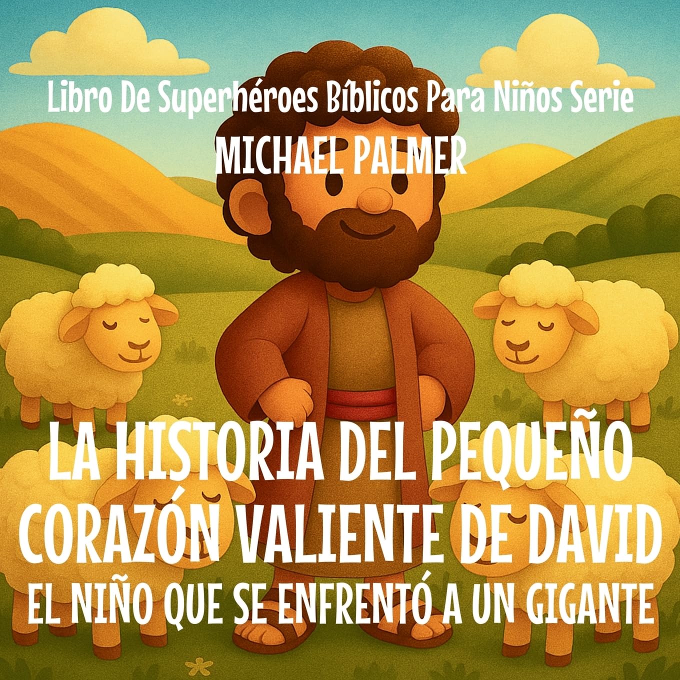 La Historia Del Pequeño Corazón Valiente De David: El Niño Que Se Enfrentó a un Gigante: 4 (Libro de Superhéroes Bíblicos Para Niños Serie)