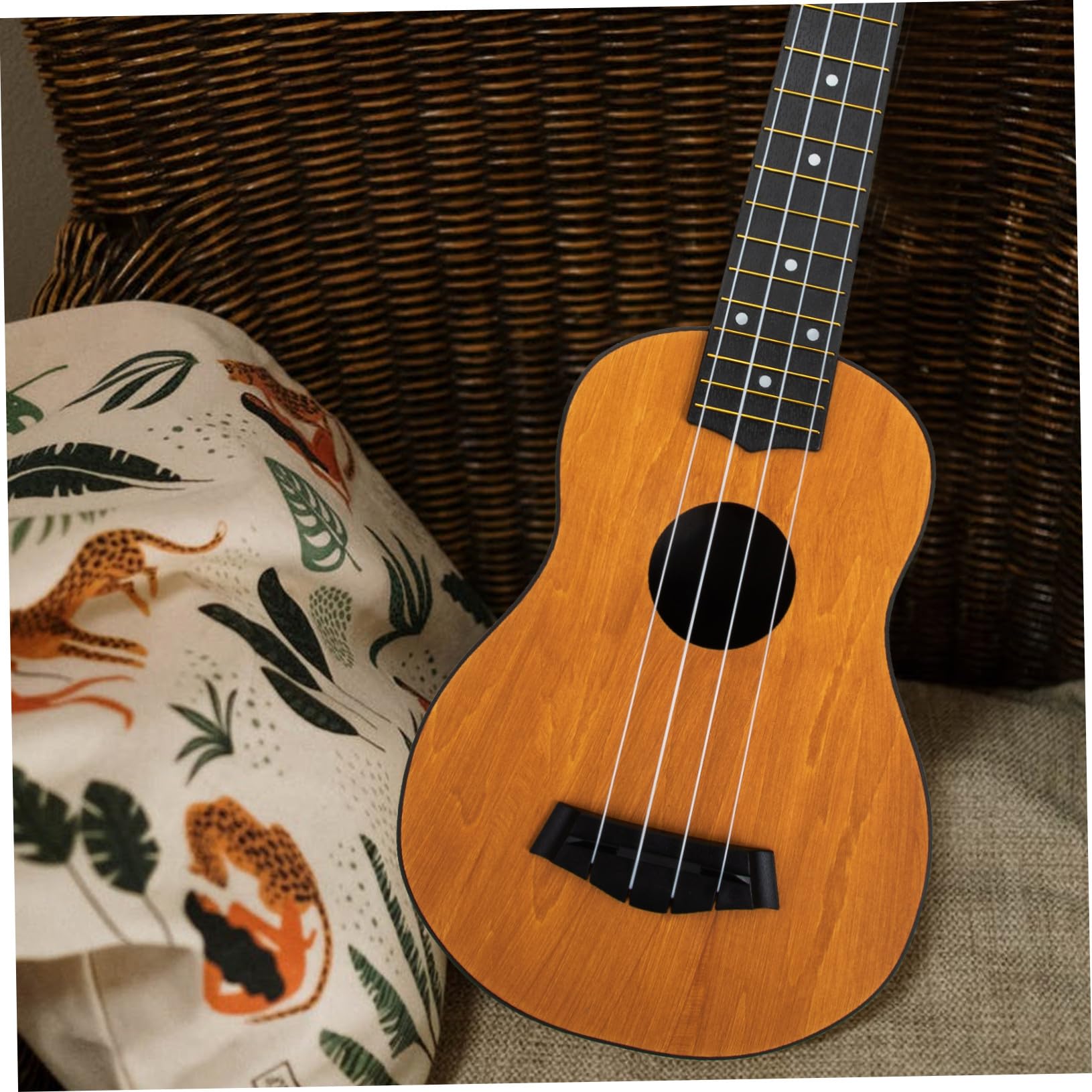 HANABASS Holz Ukulele für Anfänger Kinderinstrument Ukulelen für Anfänger Kleinkindgitarre