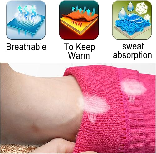 Miniatura 6 de Calcetines eléctricos para hombre y mujer, con batería recargable y calefacción, con aislamiento térmico para invierno. Calcetines térmicos para