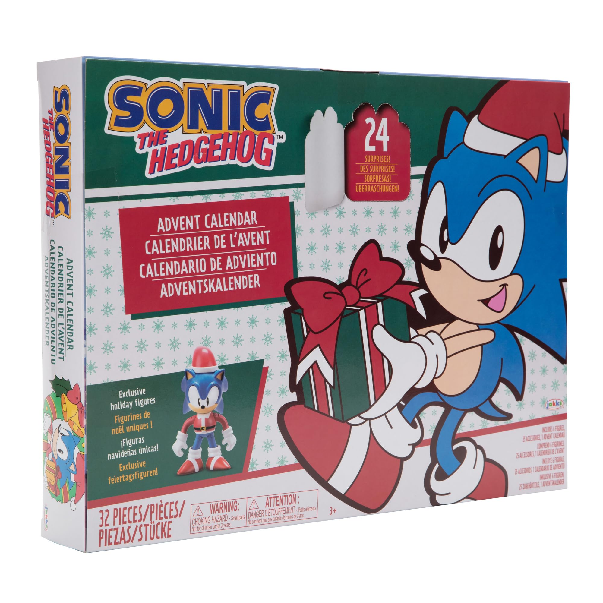 JAKKS PACIFIC Calendario Adviento Sonic The Hedgehog