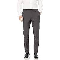 Amazon Essentials Pantaloni da Abito Elasticizzati Anti-Grinze Slim Uomo