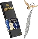 Harry Potter Metal Bookmark with Hanging Charm Golden Snitch Hogwarts Reading Gifts Book Lovers Gift Box (Golden Snitch)