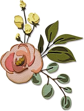 Sizzix Thinlits Die 665208 Bloom Colorize by Tim Holtz 17 Pack
