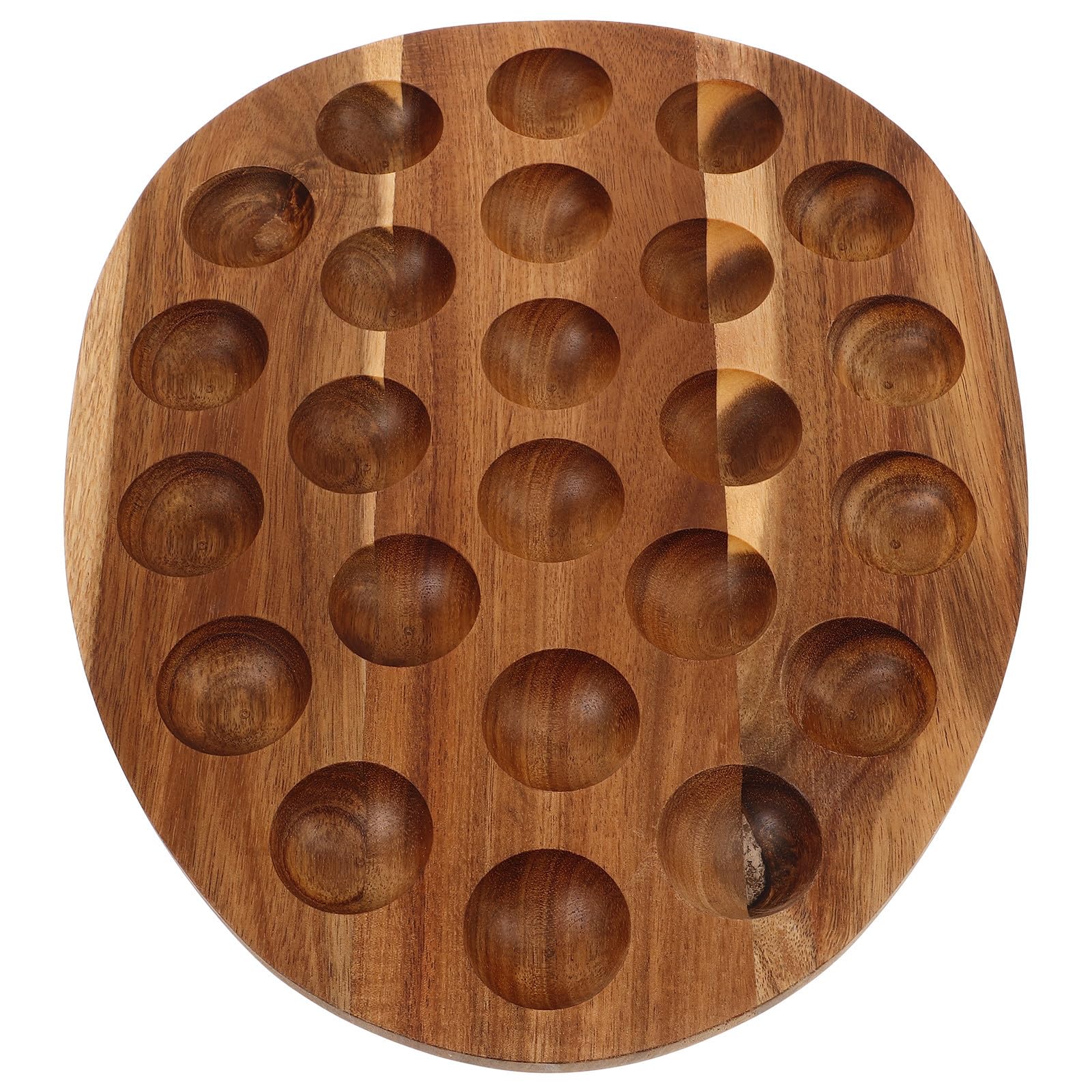 Organizador de Huevos de Madera Minimalista para Frigorífico y Mesa