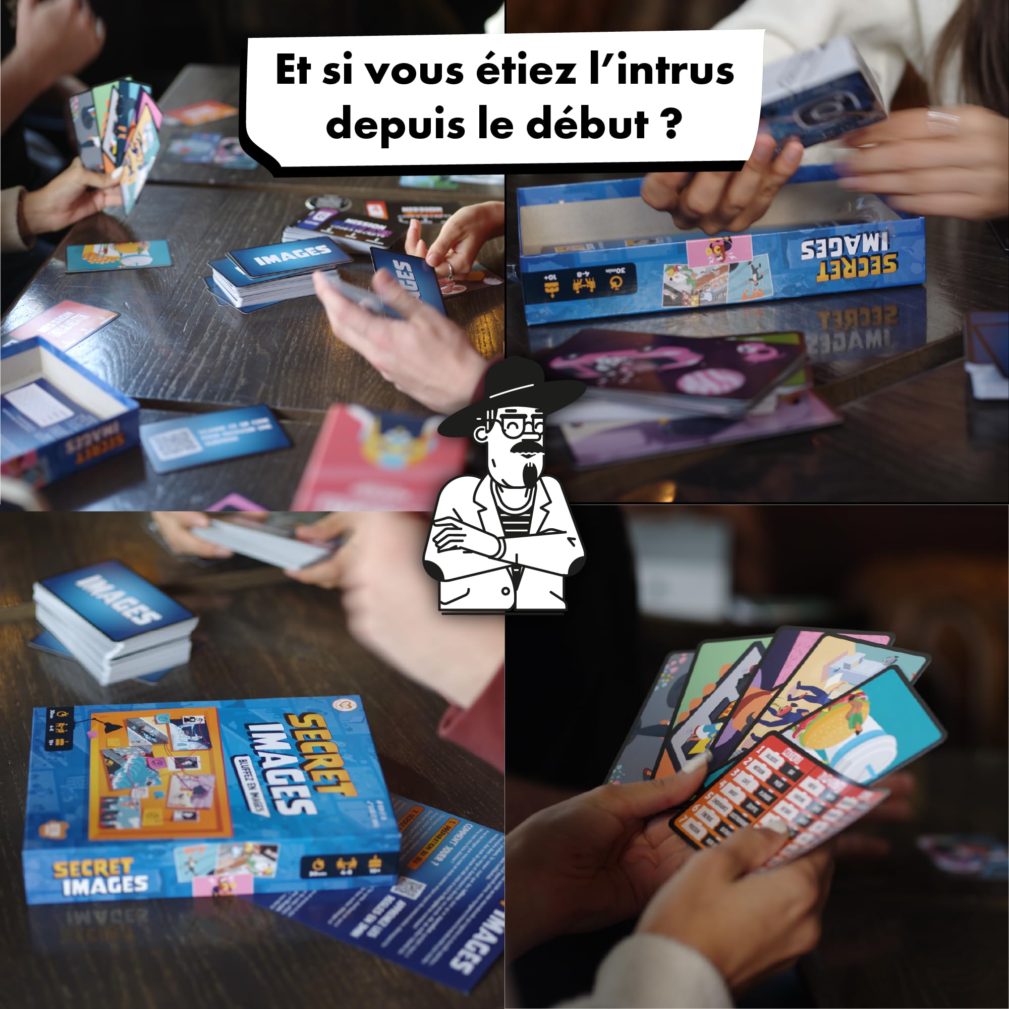 ATM Gaming Secret Images Board Game, Board Game, Board Game, The Bluff Game with Family and Friends, Card Game from 8 Years - Image 4