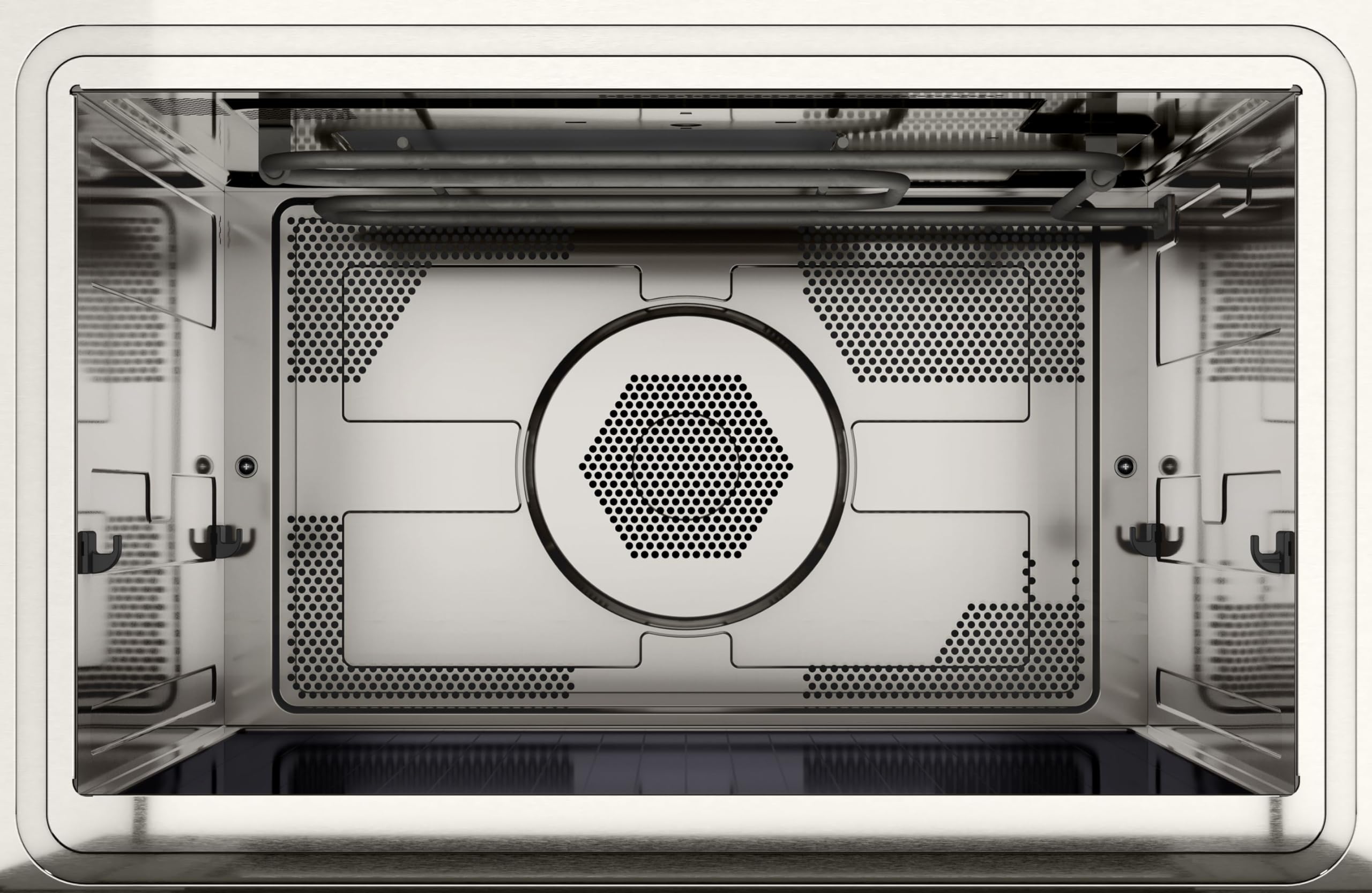 Neff N 50, C1AMG84G1, Einbau Mikrowelle mit Heißluft 60 x 45 cm, Easy Clean für schnelle Reinigung, LCD Display, 1-Touch Buttons, Automatikprogramme, Grill, Graphite-Grey