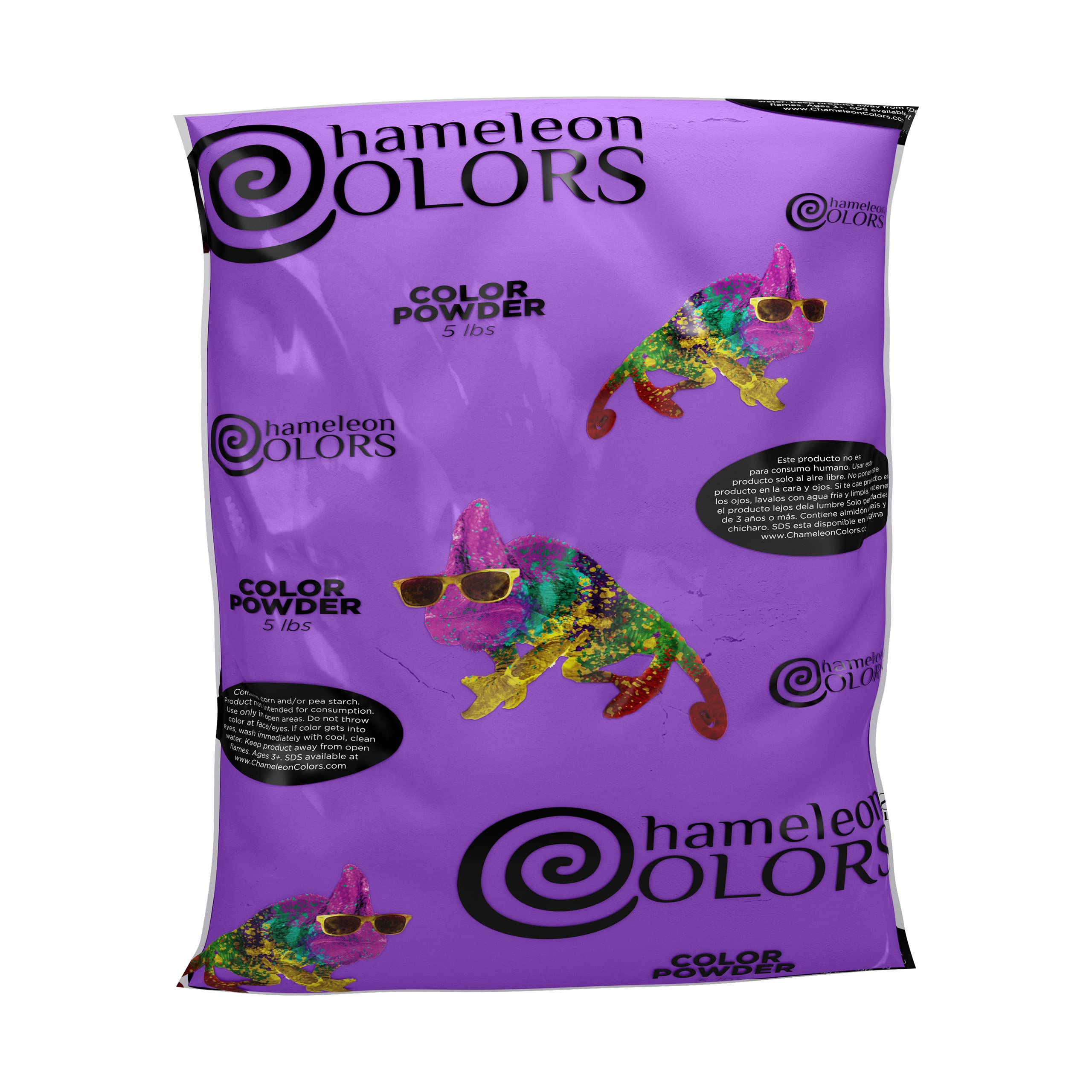 Chameleon Colors 5 lb. Color Powder - 1 Pack - Vibrant Purple Color ...