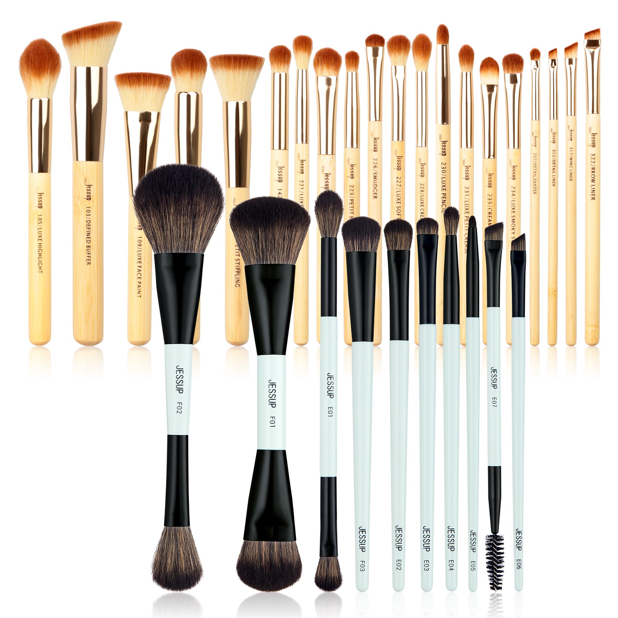 Jessup Pinselset Makeup T500+T145