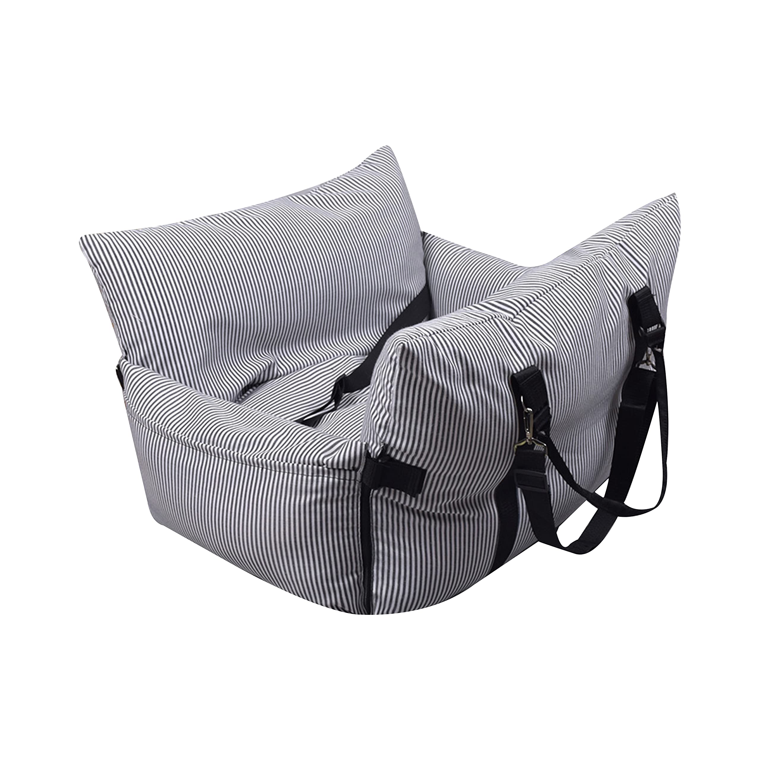 Rucener Cama de coche para mascotas, asiento de coche para perros grandes, asiento de coche para perros medianos asiento para perros medianos asiento de coche para perros pequeños perros asiento de