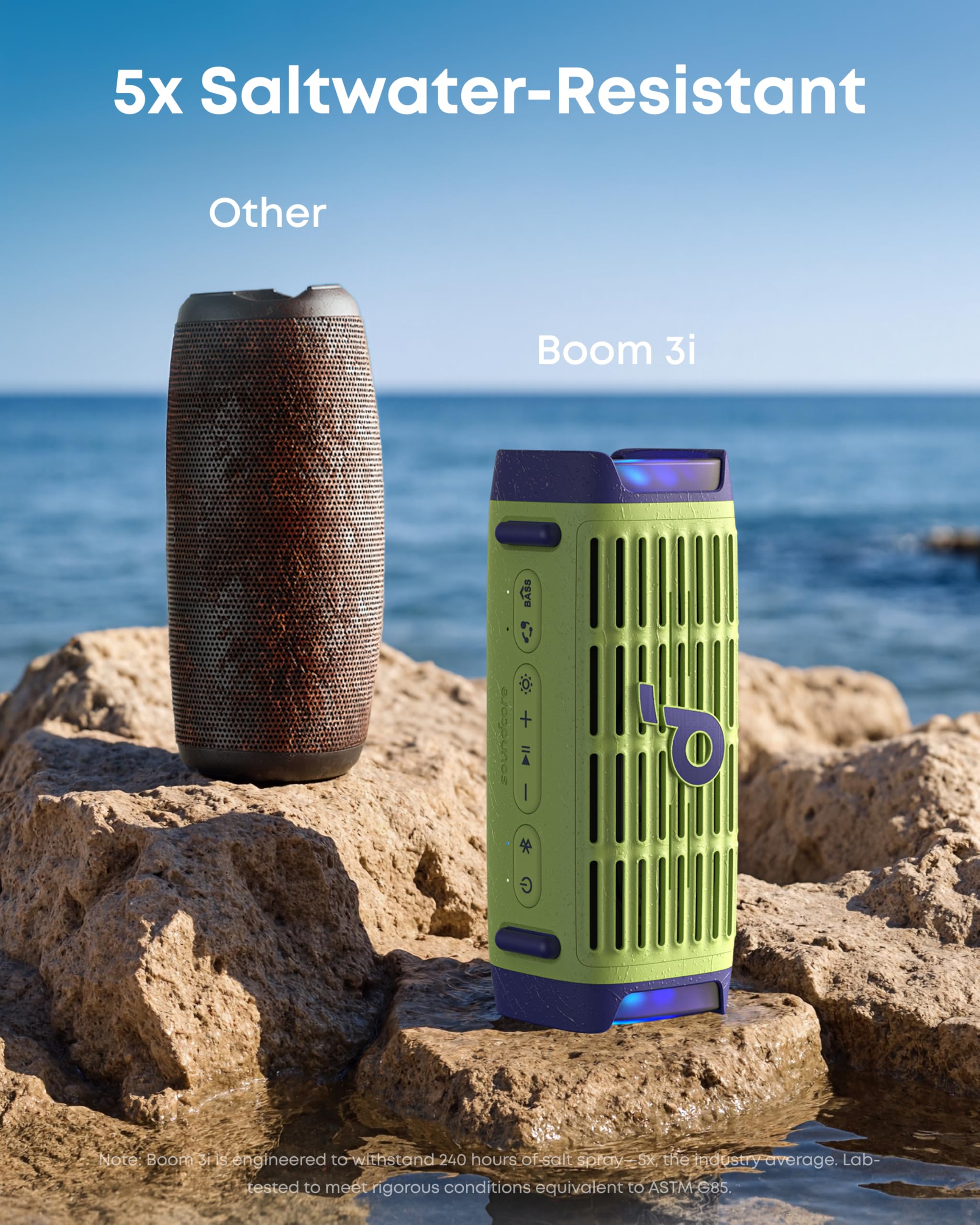 Amazon.com: Soundcore Boom 3i by Anker, Compact Outdoor Speaker