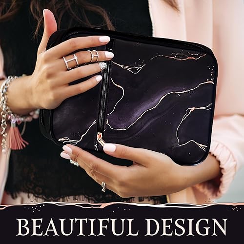 Miniatura 8 de Scheuer Brand Funda para la Biblia para mujer de 8.5 x 11 x 2.4 pulgadas, funda negra de la Biblia para hombres, funda de la Biblia de piel