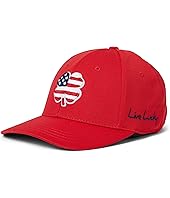 Red Hat/3d American Flag Clover
