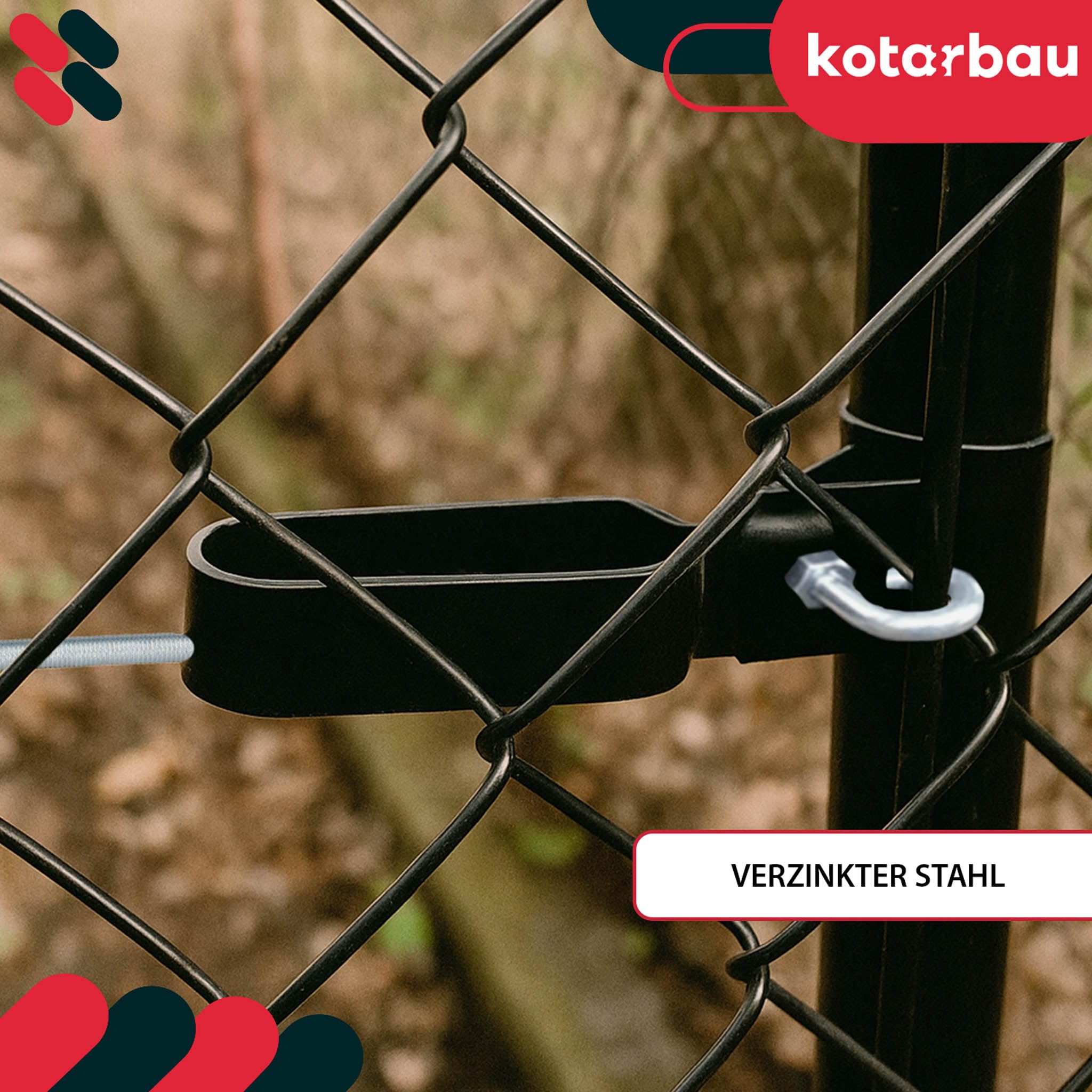 KOTARBAU® Tiranti per Filo Acciaio M8, Tenditore Cavo Acciaio Zincato