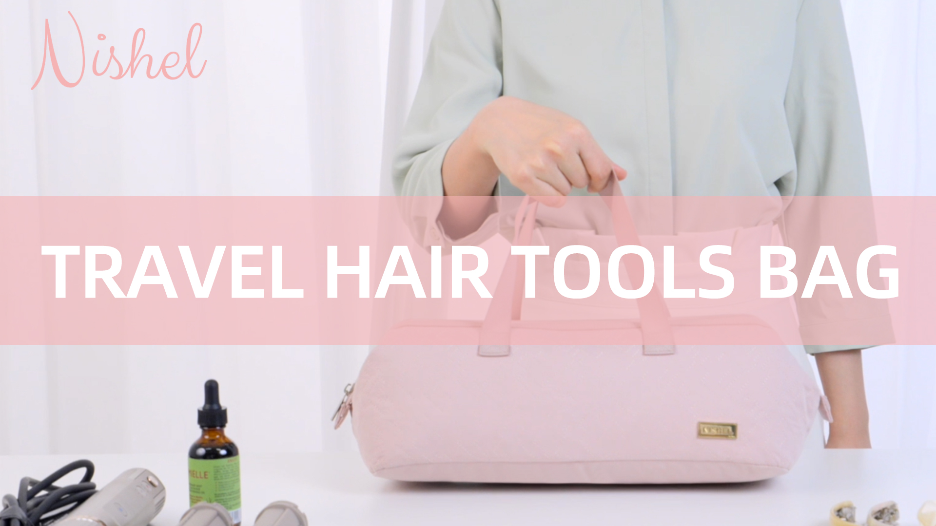 Amazon.com : NISHEL Hair Tools Travel Carrying Bag, Portable Hair