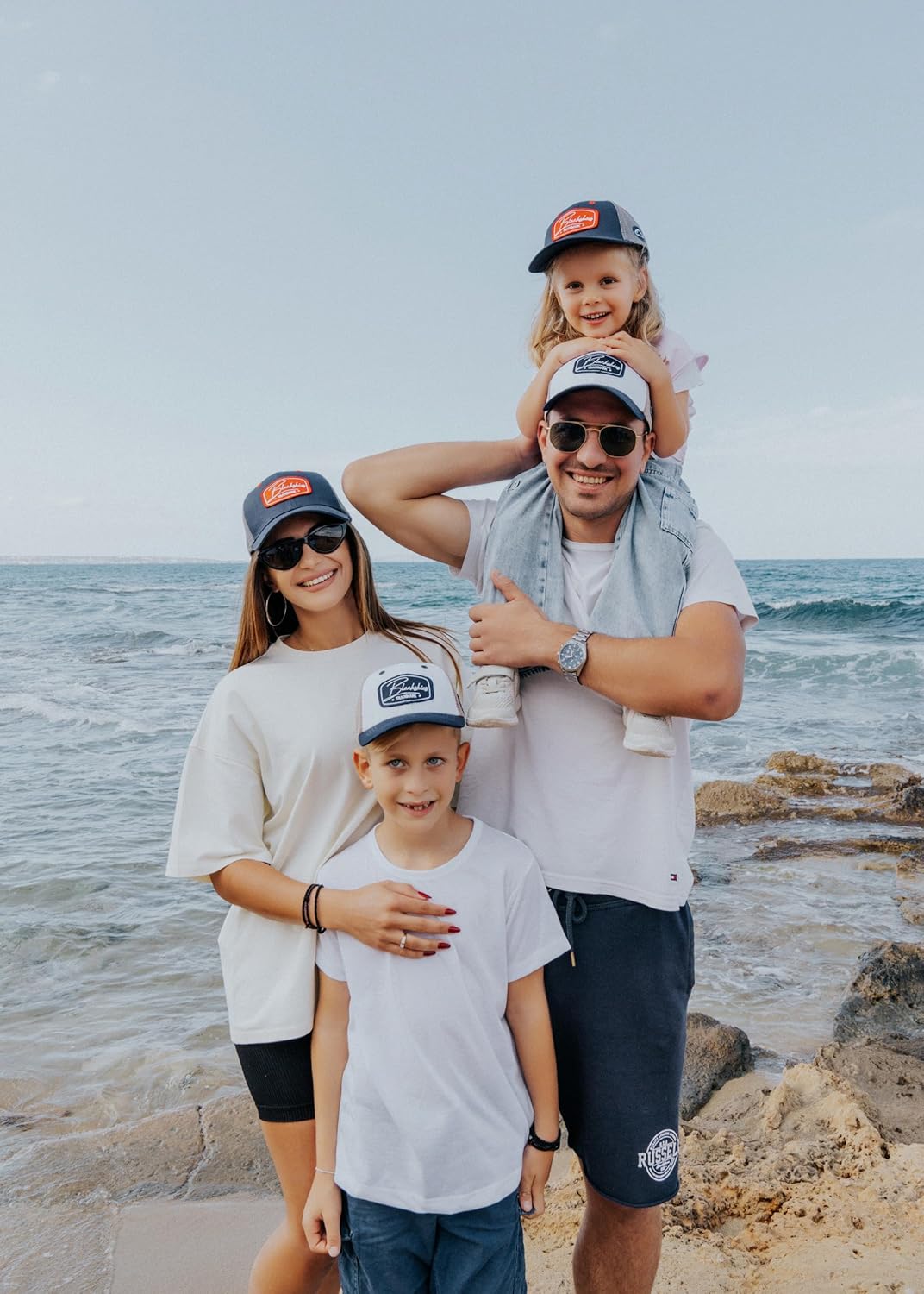 Blackskies Kids Race Baseball Cap – Adjustable Cap for Boys & Girls, Stylish Peaked Cap, for Birth or Christening