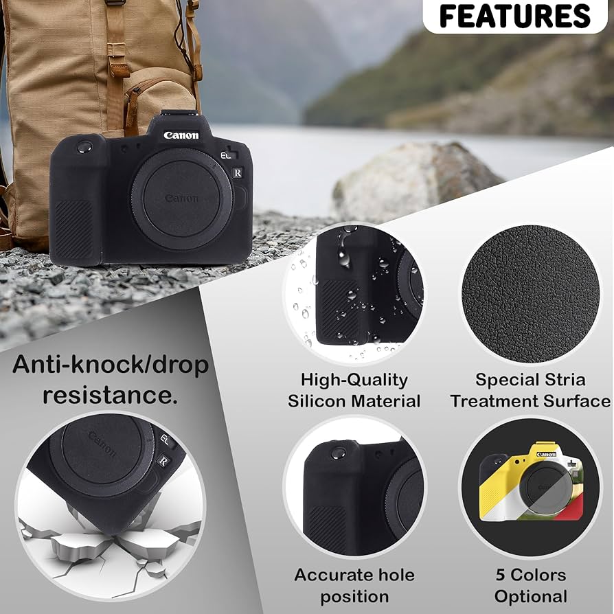 canon EOS R ボディ+専用シリコンケース Amazon.com : STSEETOP Camera Case for Canon EOS R - Protective