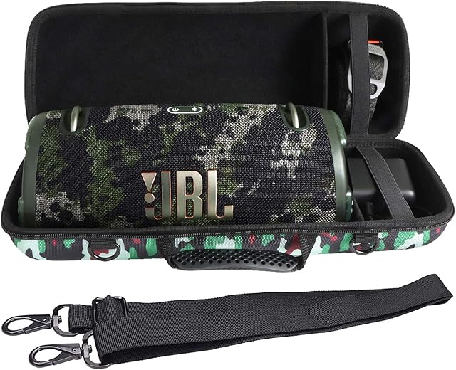 Aenllosi Twarde Etui Podróżne Haousse Nosić do JBL Xtreme 3 Przenośny głośnik Bluetooth (tylko pudełko) (Kamuflaż)