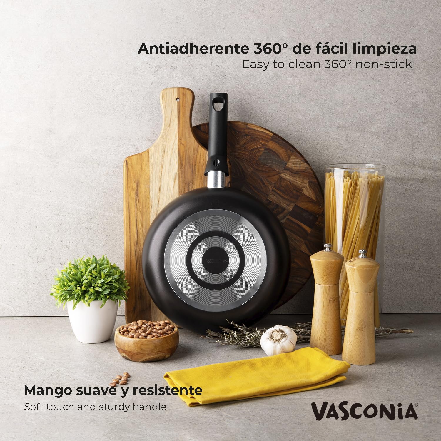 Vasconia Non-Stick Skillet - 9.5 Inch -10