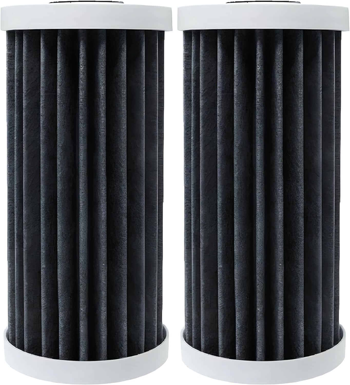 EcoPure EPW4F Premium FACT Universal Whole Home Water Filter - Innovative Product - Better Filtration and Longer Life Versus Most Whole Home Water Filters (Pack of 2)
