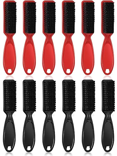 Miniatura 8 de 12 piezas de cepillo de limpieza de cuchilla de peluquero Clipper cepillo de limpieza de nylon cepillo limpiador cepillo de peluquería cepillo
