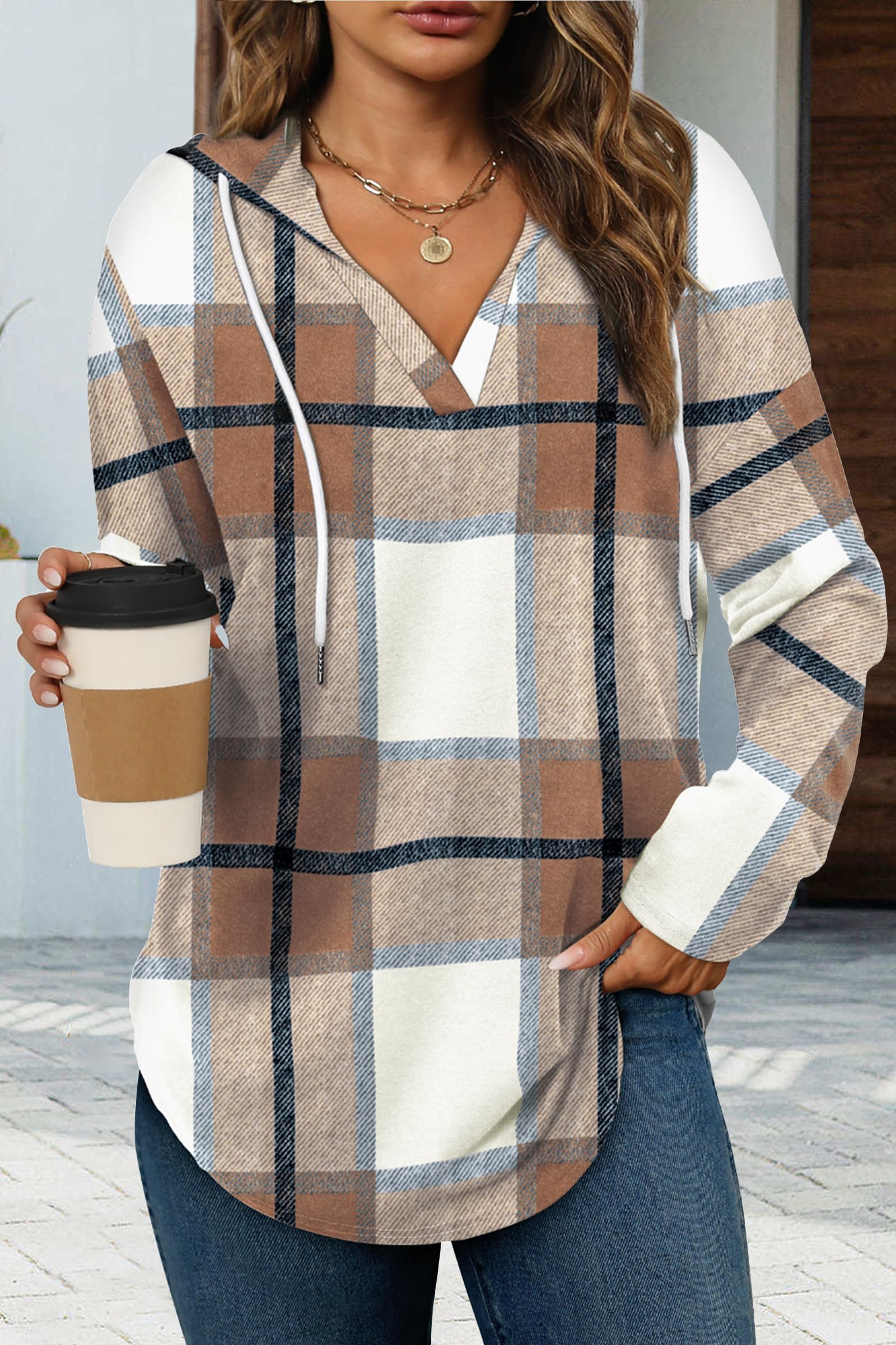 Generic Oversized Pullover Hoodie: Loose Fit Long Sleeve Fashion Sweatshirt