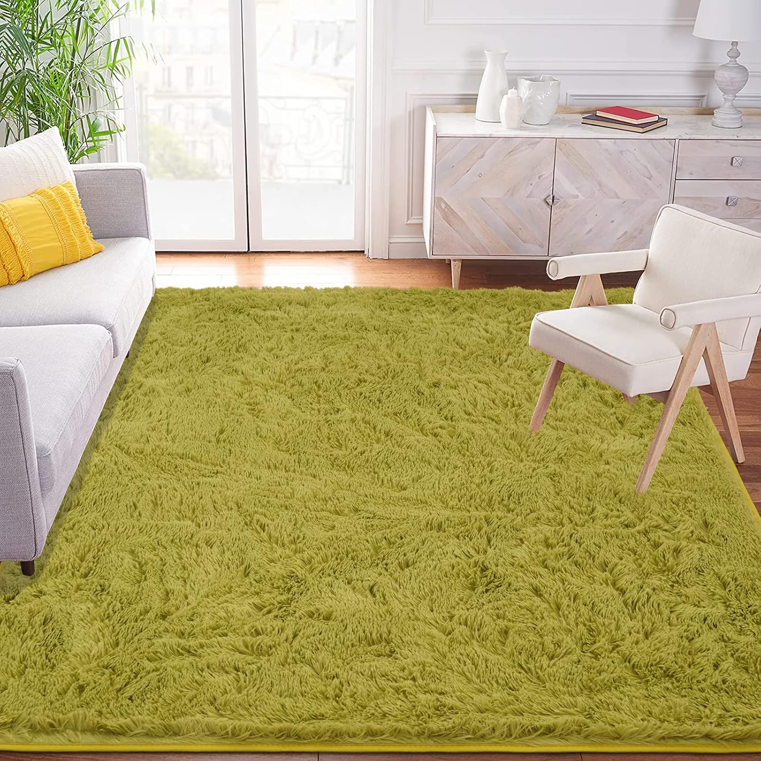 XSIVOD Area Rugs for Living Room Ultra Soft Bedroom Floor Carpet, Luxury Fluffy Shag Lounge Rug Ideal for Bedroom Nursery