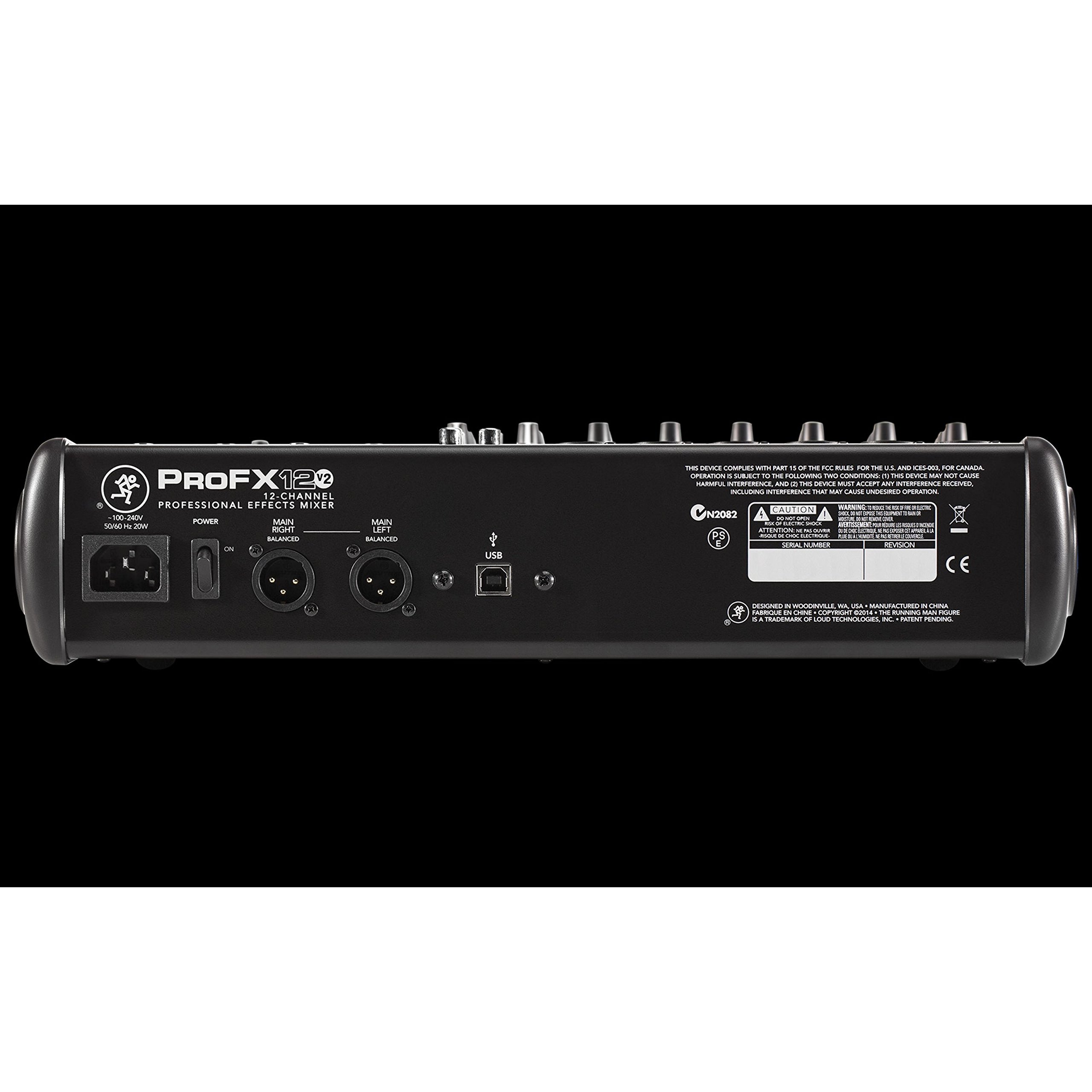mackie PROFX12v2 12ch professional effects mixer : Amazon.in