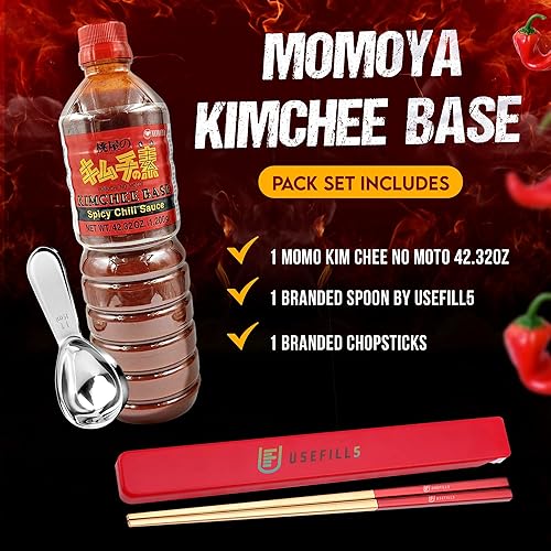 Miniatura 2 de El paquete de Kimchee Base Kimuchi incluye condimento Momoya Kimchi salsa de chile picante Kim Chee No Moto para tofu, sopas, salteados y más con