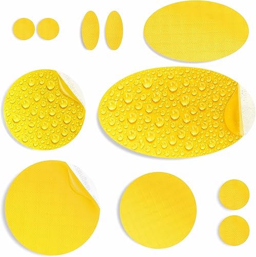 Miniatura 15 de aZengear Parches de reparación para chaquetas, tienda de campaña, puntera de zapatos, colchón de aire, inflables, equipo de PVC, impermeable