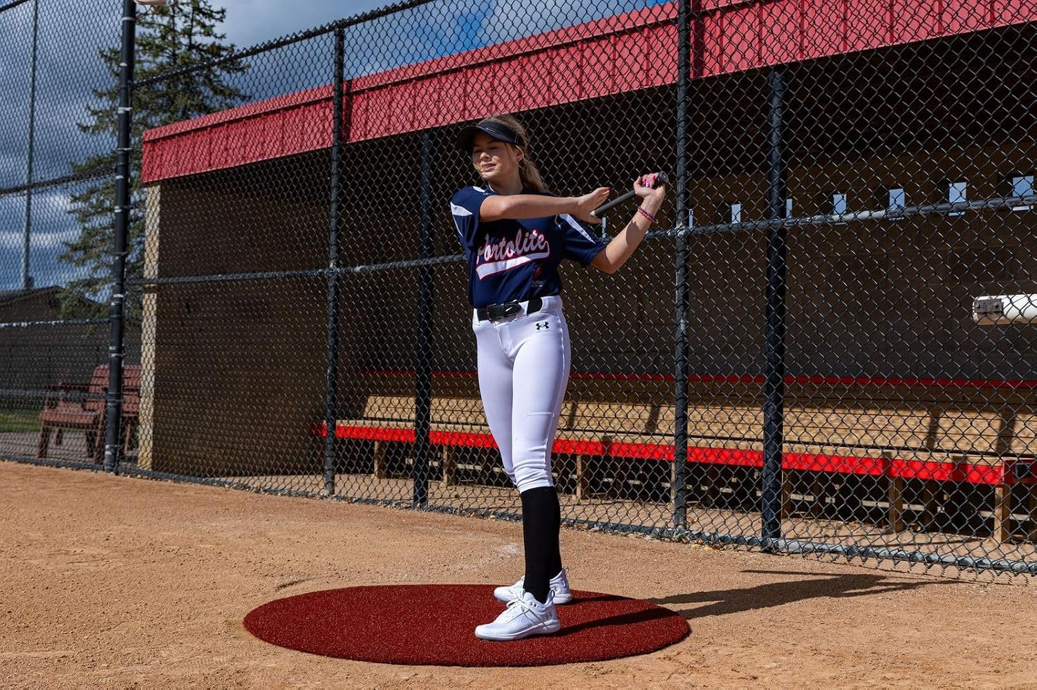 Portolite - 48" On Deck Circles - SpikeTek - Hitting Mats