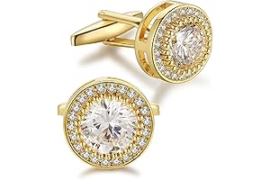 Gleaming Gold Cufflinks for Men: Adornments of Opulence